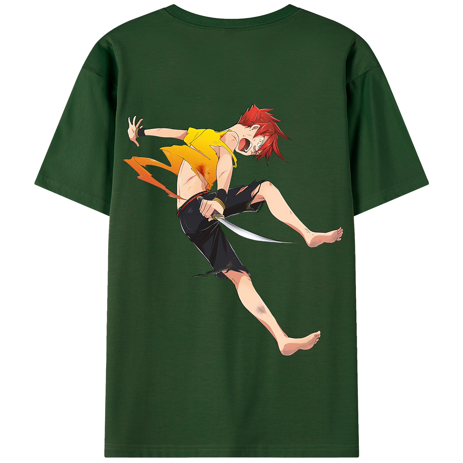 （画像用） 刀剣乱舞 Touken Ranbu 綿100％半袖Tシャツ（背面プリント）
